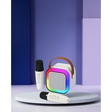 Helinaria Kablosuz Karaoke Sistemi + Ses Efektli Mikrofon 2400 Mah