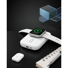 Helinaria 10000 Mah Kablosuz ve Kablolu Şarjlı Powerbank