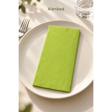 Alenked Garson Katlama Kağıt Peçete 33X33 cm Antep Fıstığı Yeşili - 20 Adet