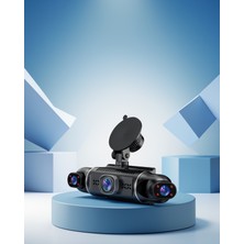 Helinaria 4 Kamera Araç Içi Kayıt Sistemi 1080P Gps Wifi Gece Görüşlü
