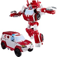 Happy Trend Age Of The Primes Deluxe Class Autobot Ratchet 14,5 cm Dönüştürülebilir Aksiyon Figürü 8 Yaş ve Üstü Robot Oyuncakları