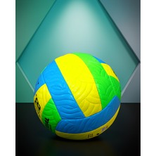 Helinaria Renkli Voleybol Topu Dayanıklı Dikişli 5 Numara
