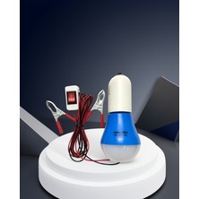 Helinaria 12V LED Ampul Kablolu Timsah Kıskaçlı