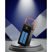 Helinaria 80000 Mah Solar Güneş Enerjili Çok Girişli Hızlı Şarjlı Powerbank