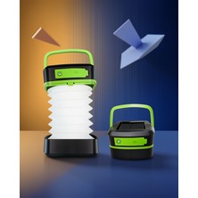 Helinaria Katlanabilir Solar LED Kamp Feneri 1200 Mah