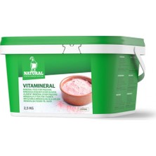 Natural Vitamineral 2,5 kg Güvercinler İçin Mineral Besin Takviyesi ve Gelişim Destekleyici