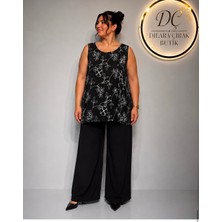 Dilara Çırak Butik Büyük Beden Şifon Bluz