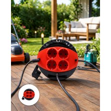 Astraltech 5 Metre 4 Prizli Kablolü Makara