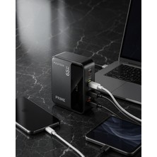 Astraltech 4 Çıkışlı Gan Masaüstü Şarj Istasyonu
