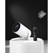 Astraltech 4K Uyumlu Full Hd Projeksiyon Cihazı 130 Inç Ekran