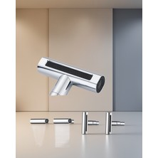 Astraltech Çok Fonksiyonlu Musluk Başlığı 4 Su Modu Geniş Uyumlu Adaptör Seti