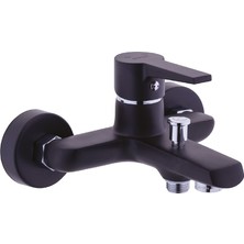 Penta P904B Agena Banyo Bataryası Musluğu-Siyah Pirinç Gövde