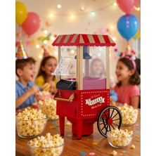 Astraltech Nostaljik Tasarım Yağsız Mısır Patlatma Makinesi