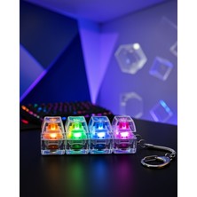 Astraltech Işıklı Mekanik Klavye Anahtarlık Stres Giderici Fidget