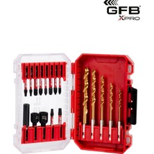 Gfb 8120 Xpro Darbeli Tornavida Bits Uç Seti 18 Parça
