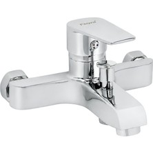 Fewa X Banyo Bataryası Musluğu Pirinç Gövde, Krom Kaplama