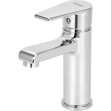 Fewa X Lavabo Bataryası Musluğu Pirinç Gövde, Krom Kaplama