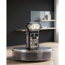 Astraltech 3’ü 1 Arada LED Far Şarj Edilebilir 10 Saat Kullanım