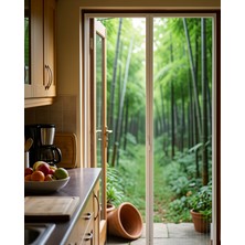 Astraltech Balkon Kapısı Mıknatıslı Sineklik 105X210 cm