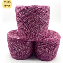 Oxford İplik El Sarımı Özel Karışım 480GR Altın ve Gümüş Simli Angora ES275
