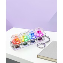 Astraltech Işıklı Mekanik Anahtarlık - Blue Switch