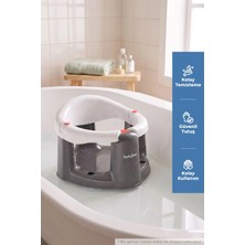 Babyjem Önden Açılır Banyo & Mama Oturağı Beyaz