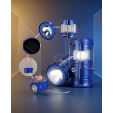 Astraltech Solar Şarjlı Kamp Lambası LED Işıldak