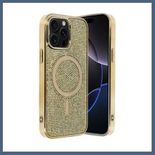 Bezos Joko iPhone 14 Pro Max Uyumlu Helen Magsafe Kapak - Gold BZS10