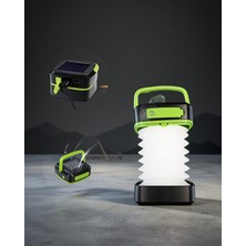 Astraltech Katlanabilir Solar Şarjlı LED Kamp Lambası 1200 Mah