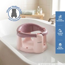 Babyjem Önden Açılır Banyo ve Mama Oturağı ve Hediye Minderli - 2 'Li Set Mürdüm