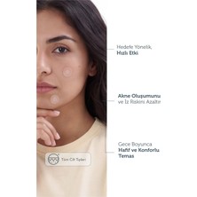 Microneedle Teknolojili Akne Patch, Akne Karşıtı Yama, Mikroiğneli Bant, 9 Adet