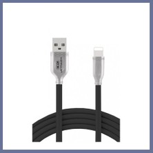 Bezos Konfulon S48 Lightning Kablo iphone Uyumlu 1m 3A - Siyah Dlra