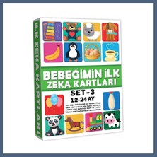 Bezos 2212 Eğitici Kartlar 12-24 Ay Zeka Kartları -Dıytoys BZS10