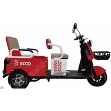 Mondial Ecco Small Elektrikli Moped Kırmızı