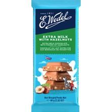 Wedel Fındık Parçalı Ekstra Sütlü Çikolata 80 gr *5'li