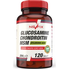Nevfix Glukozamin Kondroitin Msm Hyaluronik Asit 120 Tablet İçeren