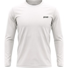 Gravo Apex Unisex Tırmanış, Dağcılık ve Koşu Uzun Kollu Tişört - Outdoor, Trekking, Spor, Hızlı Kuruyan