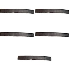 Hesaplı Hırdavat 5'li Noktalı Dolap Kulbu 128 mm Krom Desenli Mutfak Dolabı Çekmece Kulpu Paket