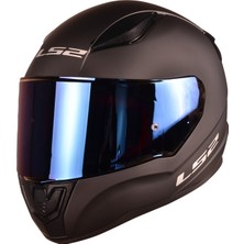 Ls2 Rapıd Mat Siyah Kask