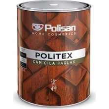 Polisan Politex Cam Cila Parlak 2.5 lt Yüksek Kaliteli Ahşap Vernik Özelliği ile Dayanıklı