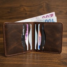 Parla Leather Elegand Hakiki Deri Cüzdan Kartlık  Minimal Erkek