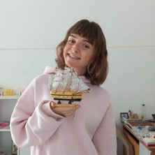 Herbal Accessory ⛵ Dekoratif Ahşap Yelkenli Gemi Maketi – El Emeği Dokunuş, Zamansız Şıklık!