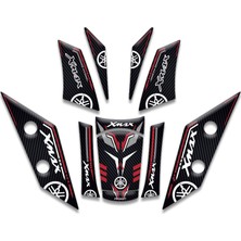 Aegis Yamaha Xmax Tank Pad Set (2018/2022) Uyumlu 01