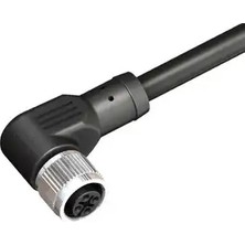 Katlax CBF12-R55N0-15BPVC 5 Pin Dişi M12 15M 90° Açılı Pvc Sensör Kablosu