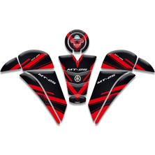 Aegis Yamaha MT25 Tank Pad Set (2020/2024) Uyumlu 03