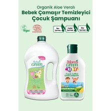 Baby's Green Çamaşır Deterjanı 1500 ml (40 Yıkama) ve Kids Çocuk Şampuanı 2'li Set