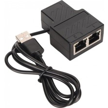 Keepro 2 Port Internet Çoğaltıcı 2 Port RJ45 Splitter