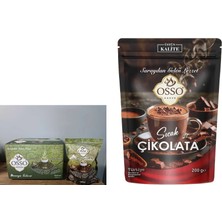 Osso Kahve Osso 1 kg Menengiç Kahvesi x 12 Adet + Osso Sıcak Çikolata 200 gr