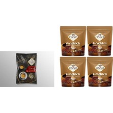 Osso Kahve Osso Damla Sakızlı Türk Kahvesi + Osso Fındıklı Osmanlı Dibek Kahvesi 4X200GR