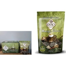 Osso 1 kg Menengiç Kahvesi x 12 Adet + Osso Kahve Menengiç Kahvesi 200 gr
